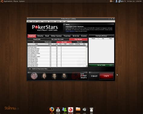 pokerstars download linux